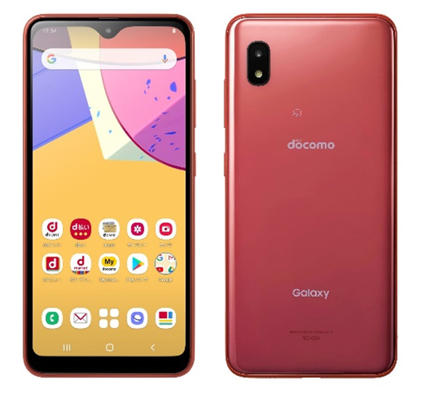 ドコモ スマートフォン Galaxy A21 SC-42A＜Red＞