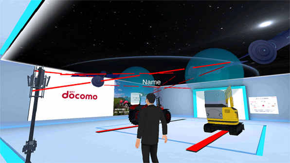 docomo OpenHouse 2021 Virtual Boothのイメージ3