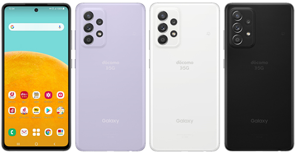 「Galaxy A52 5G SC-53B」のイメージ写真