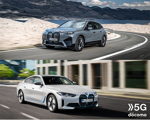 イメージ図:ドコモとBMWが日本初の5GおよびコンシューマeSIMに対応したコネクテッドカーサービスを開始
