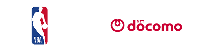ドコモのロゴ、NBAのロゴ