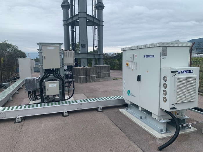 日本初!グリーン水素活用の純水素燃料電池を基地局に適用する実証実験を開始~災害に強く環境に優しいネットワークをめざして~ 日本初!グリーン水素活用の純水素燃料電池を基地局に適用する実証実験を開始~災害に強く環境に優しいネットワークをめざして~