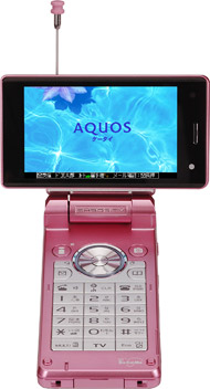 SH903iTVの写真（オープン時）