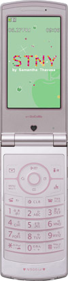 N906iμの写真（オープン時）