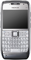 Nokia E71の写真（表面）