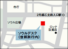 ソウルデスク地図