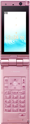 P-03A ＜Pink Metallic＞の写真（折りたたみ開き時）