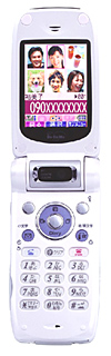 D505i(ホワイト)の製品本体の写真