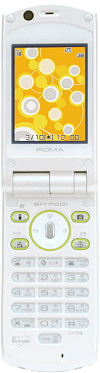 SH700iの写真（オープン時）