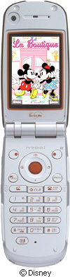 N700iの写真（オープン時）