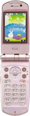 P700iの写真（オープン時）