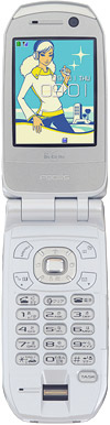 FOMA F901iSの写真（オープン時）