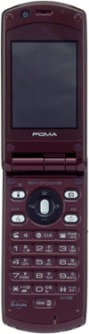 FOMA SH700iSの写真（オープン時）