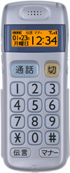 らくらくホン シンプルの写真（表）