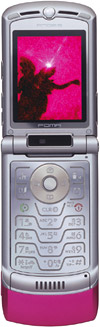 M702iSの写真（オープン時）