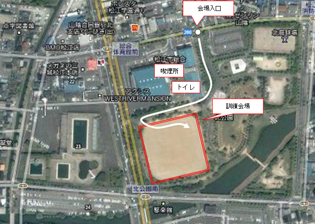 会場周辺地図