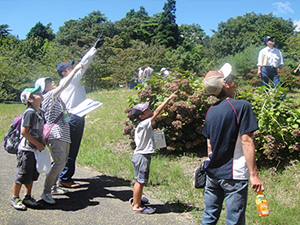 昨年の環境学習会の様子（2012年8月27日）