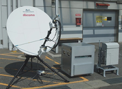 可搬型衛星エントランス基地局