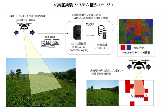 実証実験　システム構成イメージ