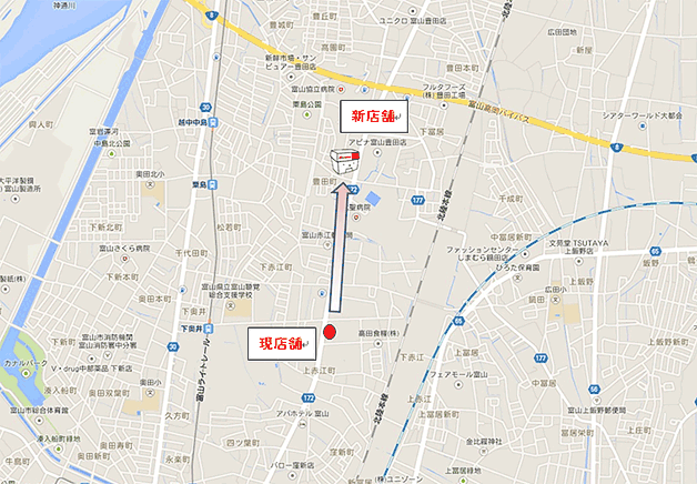 ドコモショップ豊田店　周辺地図