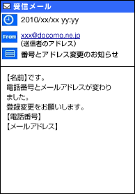 通知メールイメージ