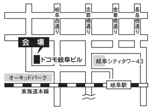 インフォレストの地図イメージ