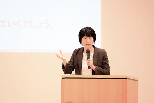 株式会社テレワークマネジメント代表取締役 田澤由利氏
