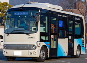 小型バス型車両 ポンチョ