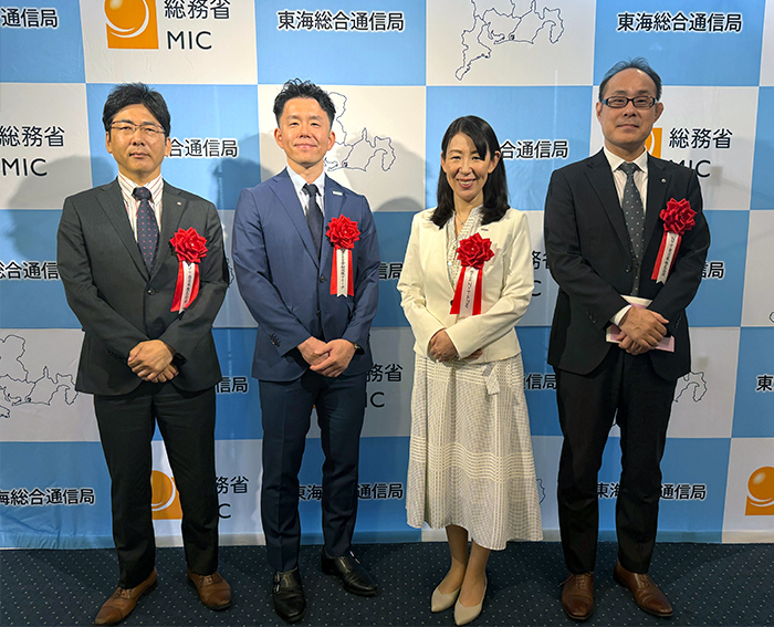 表彰式写真