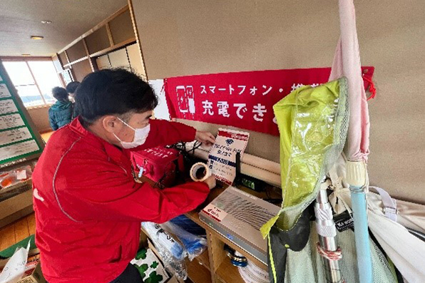 お客さま支援活動の様子