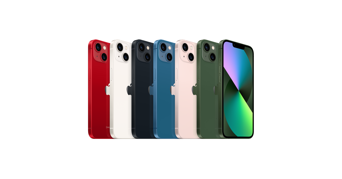 【確認開封のみ新品】アップル iPhone13 128GB ブルー docomo