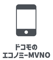 ドコモのエコノミーMVNO