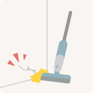 破損した壁のイメージ画像