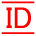 「ID」の絵文字