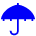 「雨」の絵文字