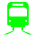 「電車」の絵文字