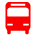 「バス」の絵文字