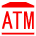 「ＡＴＭ」の絵文字