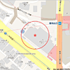 測位レベル3の表示地図イメージ