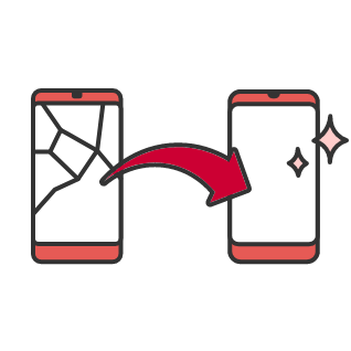 「スマホを修理/交換したい」のイメージ画像