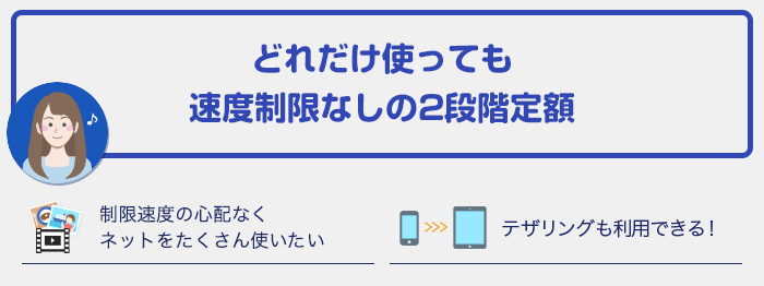 速度制限の心配なく使いたいなら海外パケ・ホーダイ!
