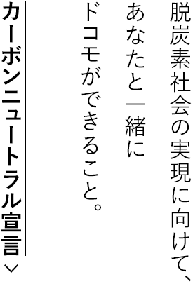 カーボンニュートラル宣言 