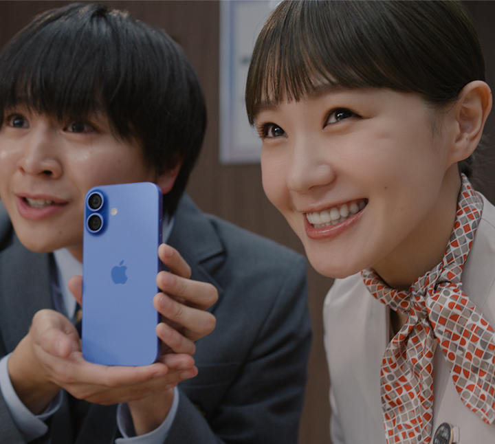 メインイメージ画像：iPhoneiPhone「家族のカメラ担当」篇