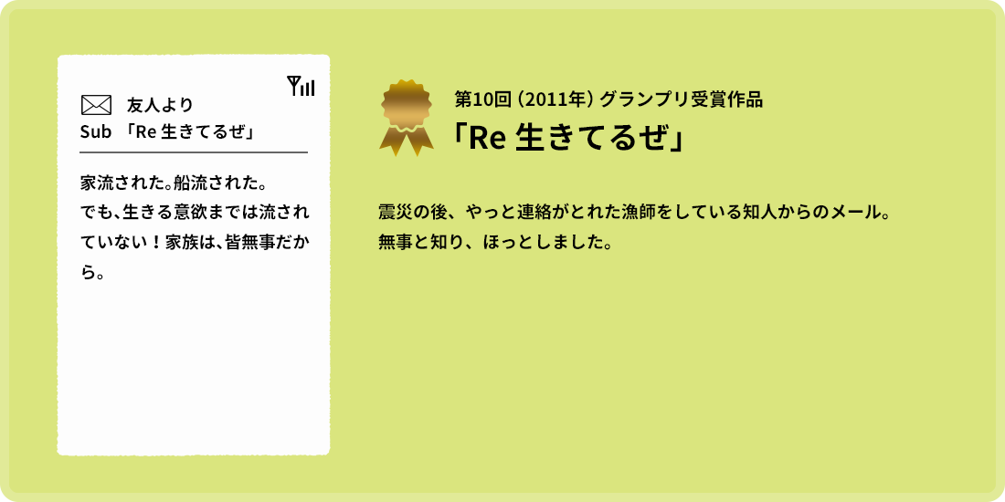 第10回グランプリ受賞作品