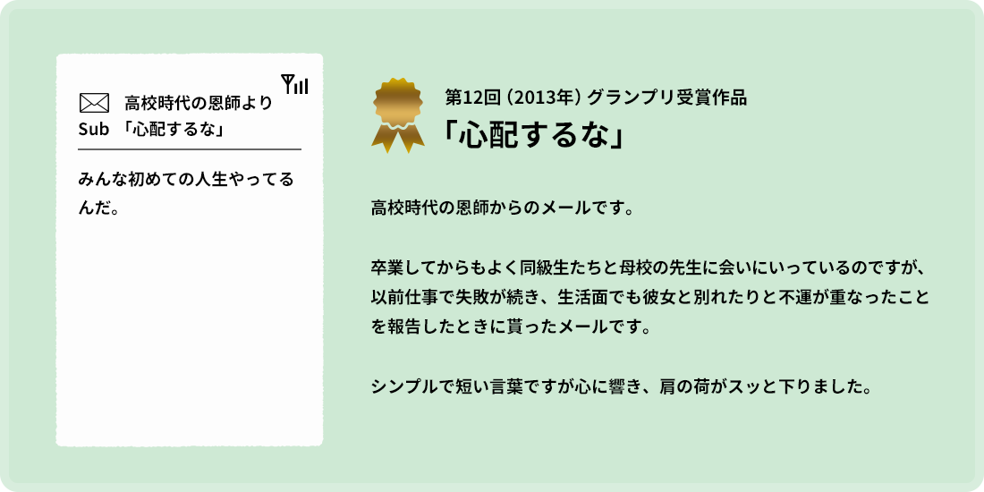 第12回グランプリ受賞作品
