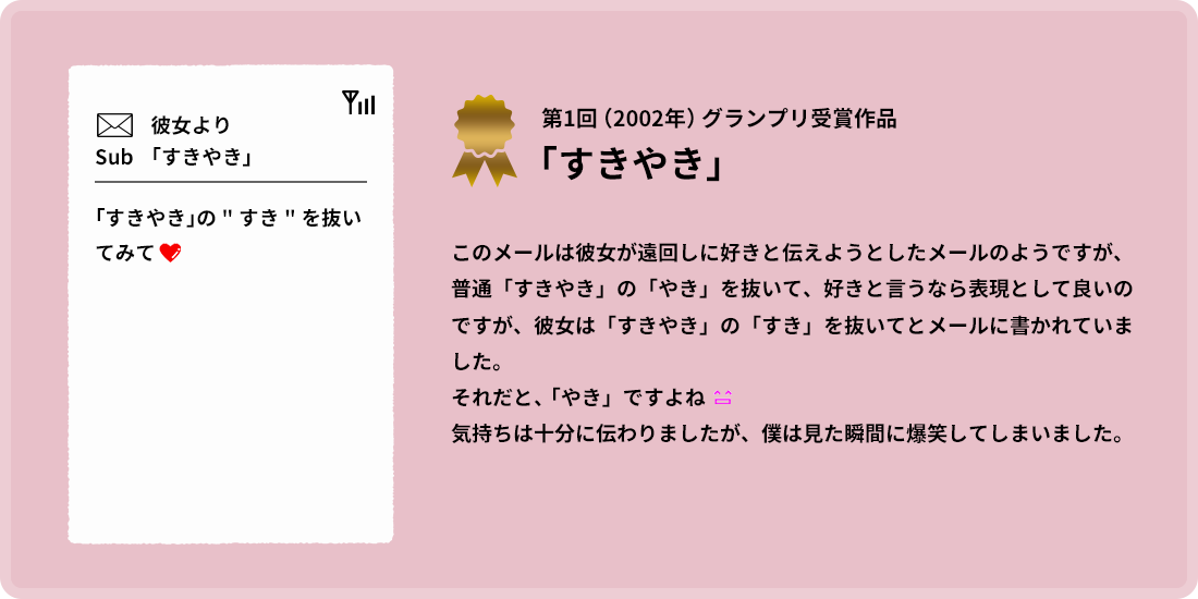 第1回グランプリ受賞作品