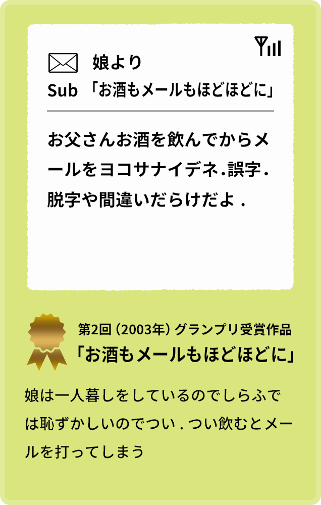 第2回グランプリ受賞作品
