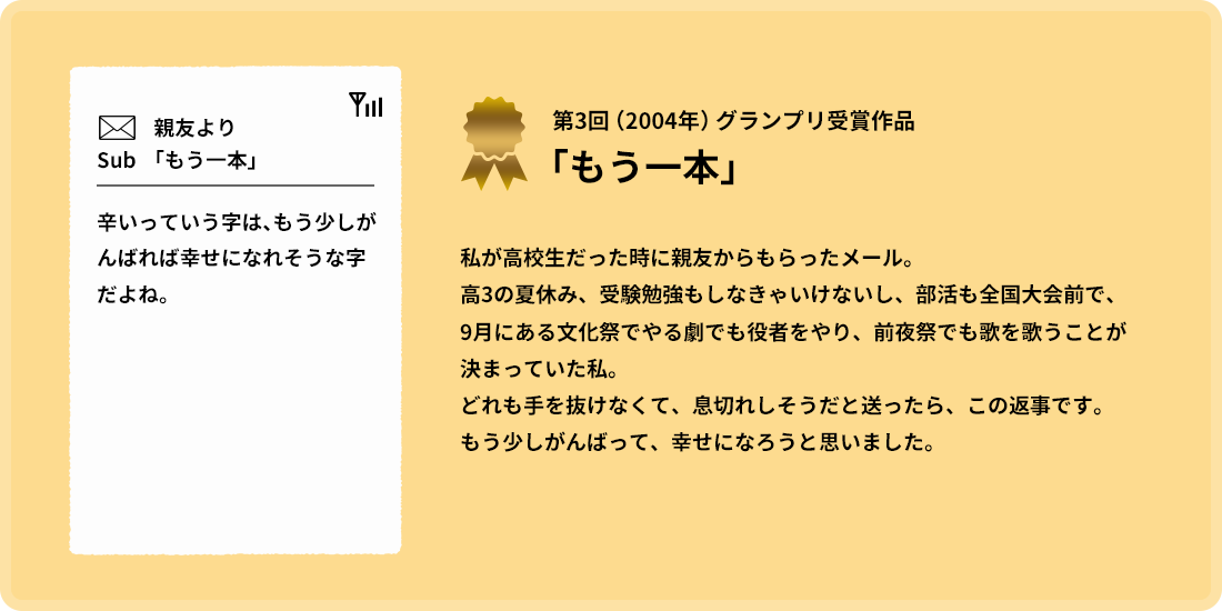 第3回グランプリ受賞作品