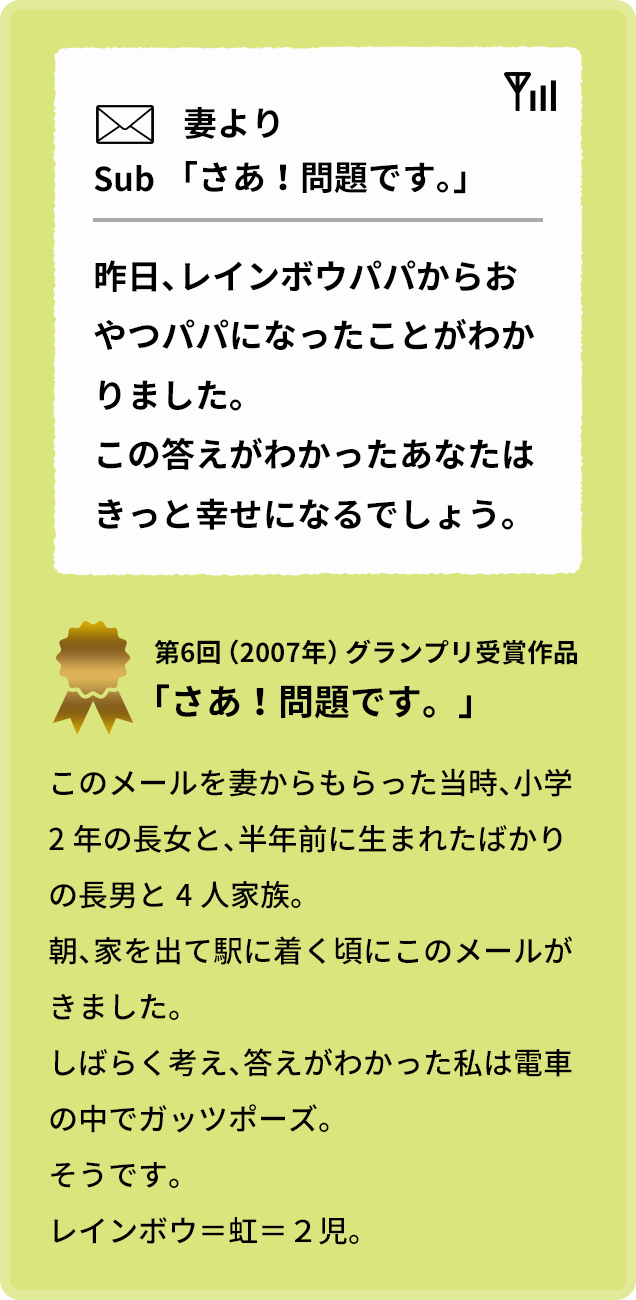 第6回グランプリ受賞作品