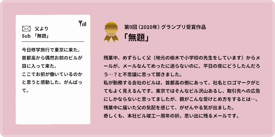 第9回グランプリ受賞作品